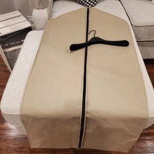 Brand new Burberry garment bag and hanger